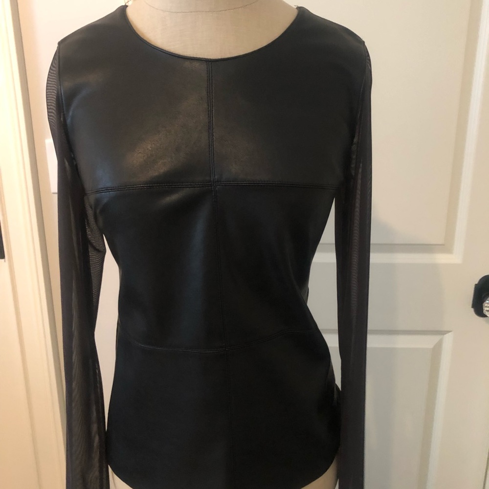 Bailey 44 sheer sleeves and top pieces